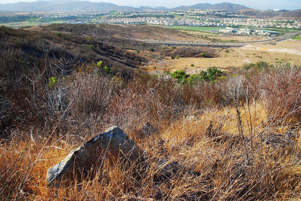 Homes along Black Mountain Open Space near 4S Ranch, San Diego